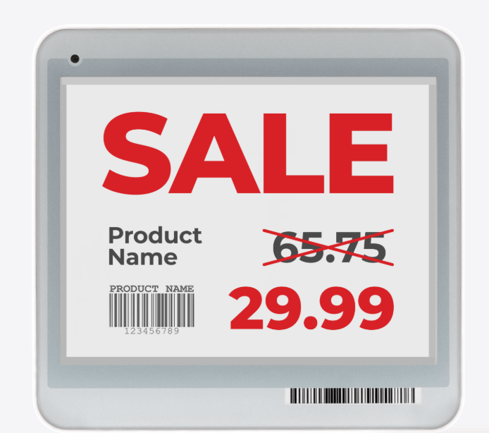 electronic proce tag